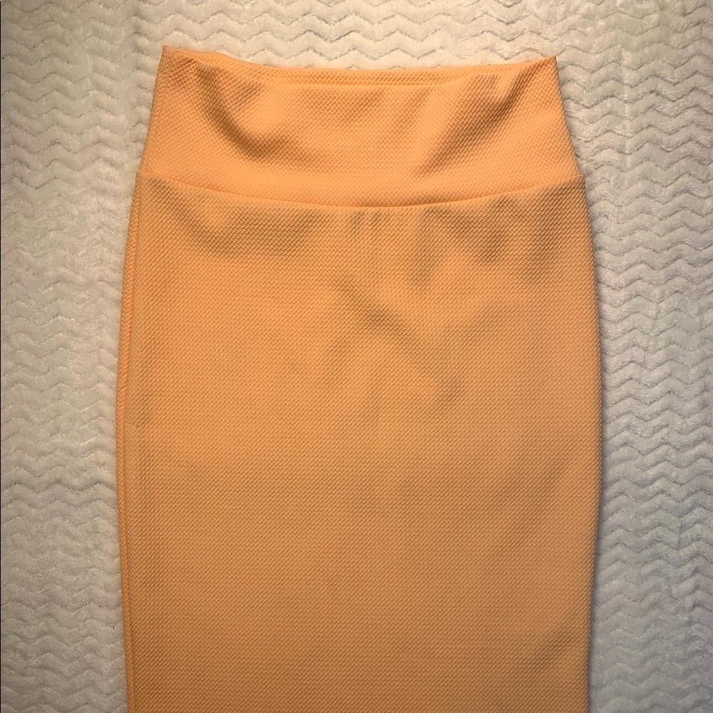 Lularoe women’s creamsicle pencil skirt size small